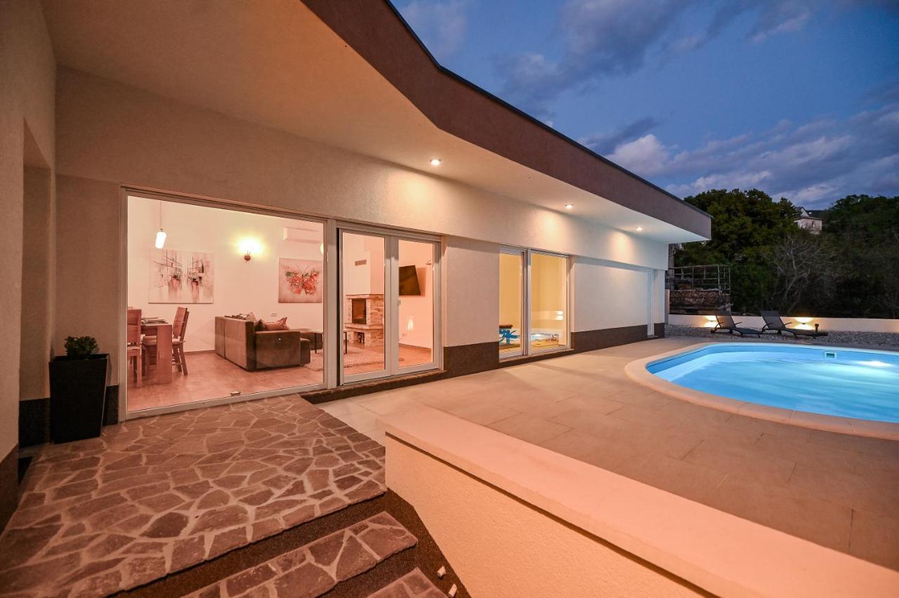 Villa Burra Hreljin Exterior foto